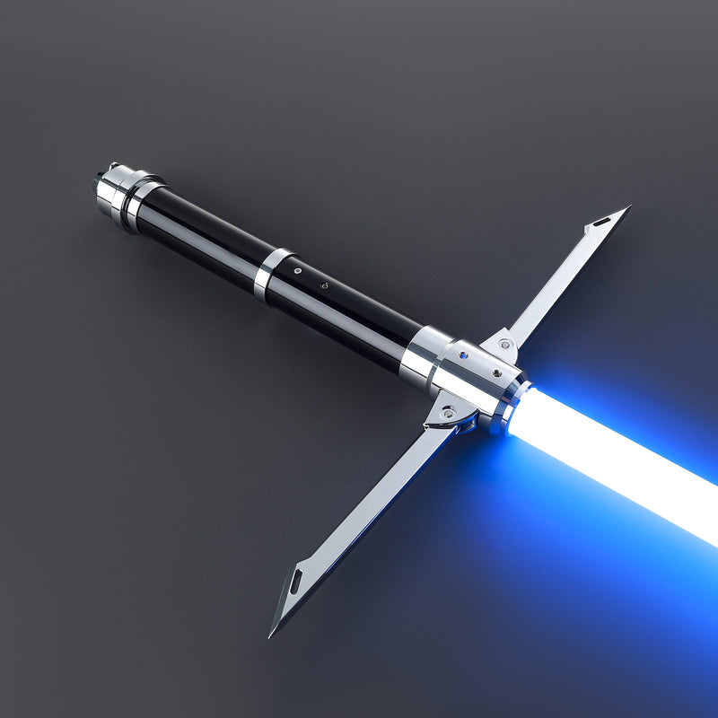 The Templar Crossguard Lightsaber | Medieval Knight Heavy Dueling Saber