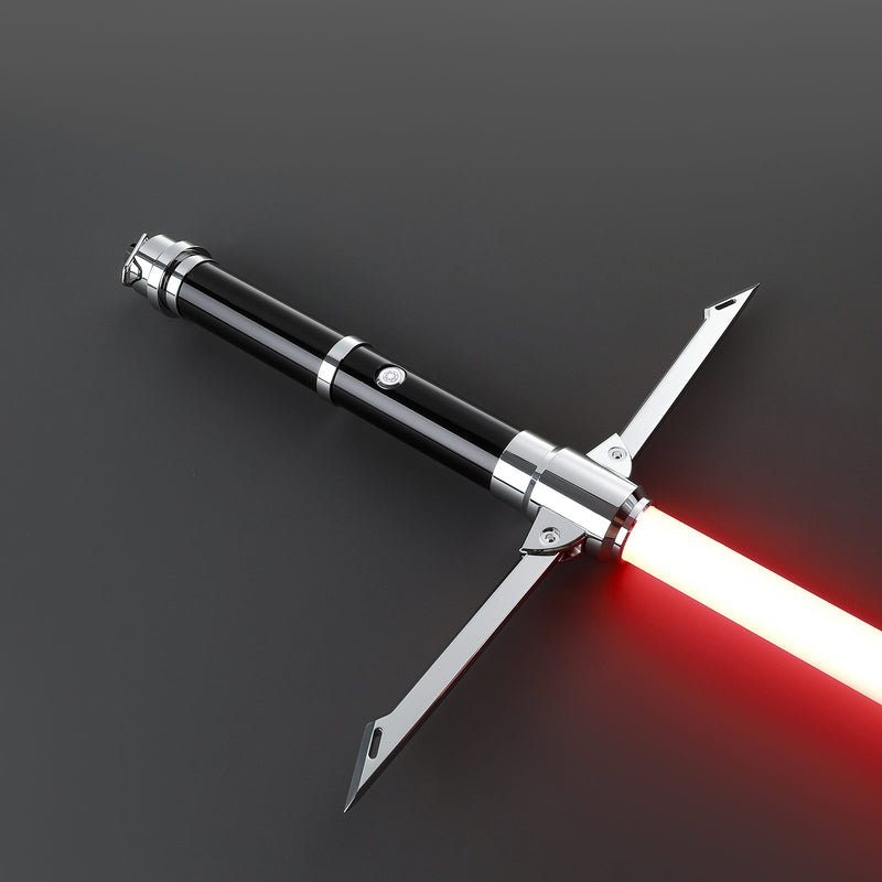The Templar Crossguard Lightsaber | Medieval Knight Heavy Dueling Saber
