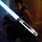 Sol Master Lightsaber | Elegant High-Era Gold & Silver Dueling Saber