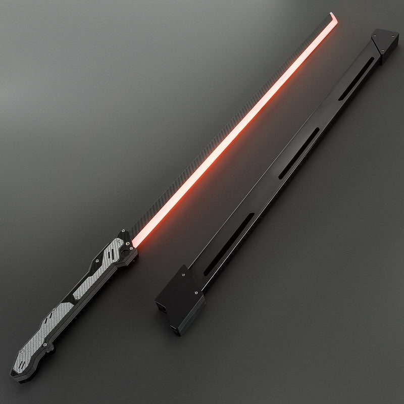 The Carbon Fiber Tang Dao Lightsaber | Cyberpunk Heavy Dueling Sword with Scabbard