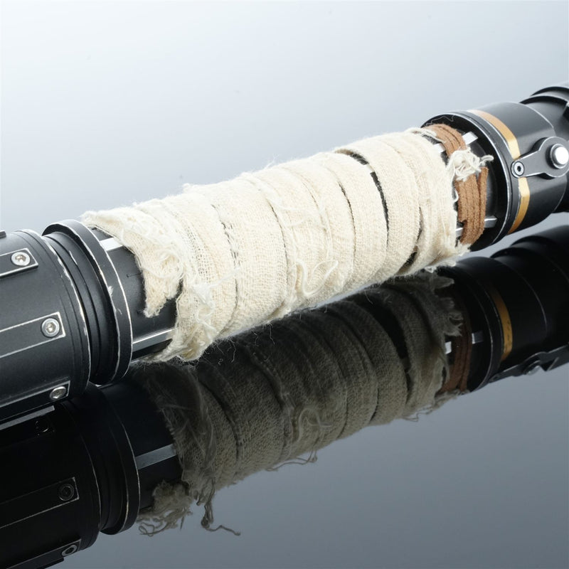 The Archivist Lightsaber | Leather-Wrapped Elegant Dueling Saber
