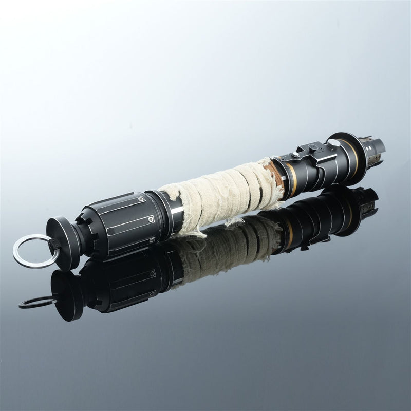 The Archivist Lightsaber | Leather-Wrapped Elegant Dueling Saber