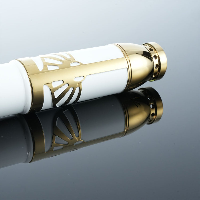 Golden Ivory Guardian Lightsaber | Elegant Gold & Ivory Dueling Saber