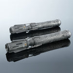Ornate Gold Saberstaff | Double-Bladed Dueling Lightsaber