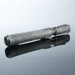 Ornate Gold Saberstaff | Double-Bladed Dueling Lightsaber