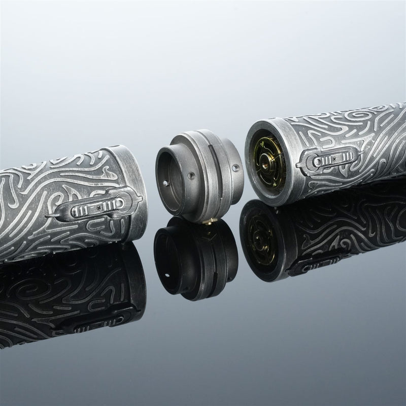 Ornate Gold Saberstaff | Double-Bladed Dueling Lightsaber