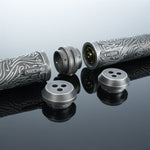 Ornate Gold Saberstaff | Double-Bladed Dueling Lightsaber