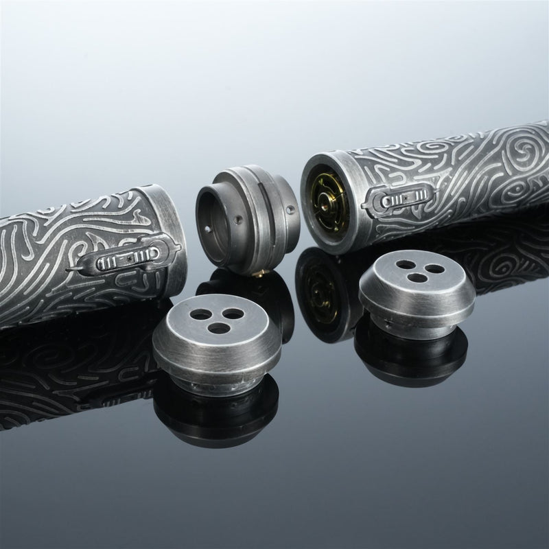 Ornate Gold Saberstaff | Double-Bladed Dueling Lightsaber