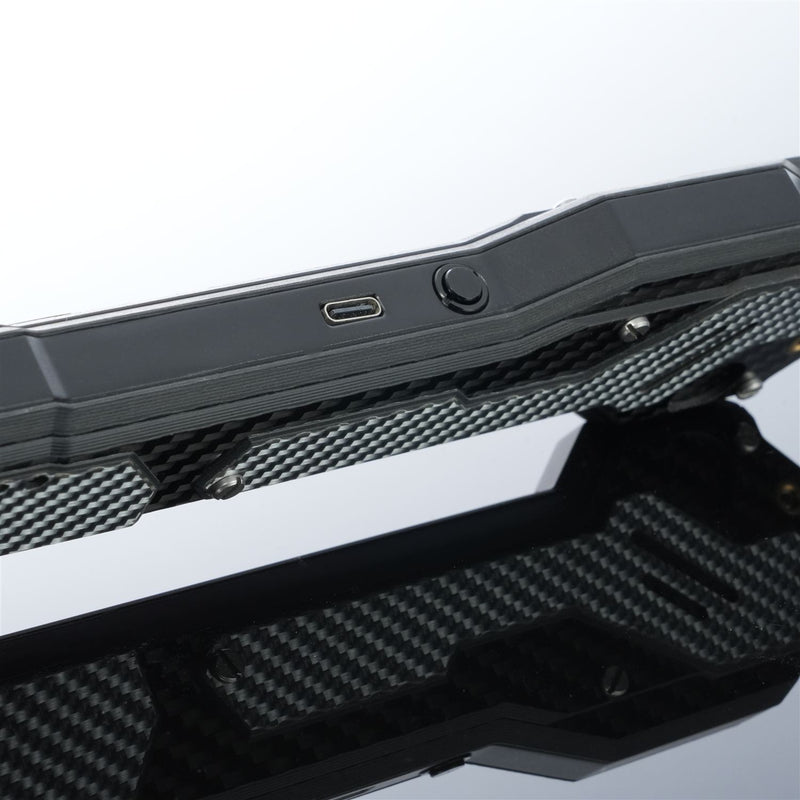 The Carbon Fiber Tang Dao Lightsaber | Cyberpunk Heavy Dueling Sword with Scabbard