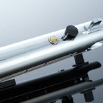 Twin White-Blade Dueling Lightsaber Set, Metal Hilt Neopixel Light Saber 2-Pack