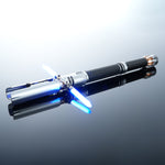 Frontier Crossguard Lightsaber Metal Hilt Neopixel Light Saber for Cosplay & Collection