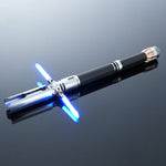 Frontier Crossguard Lightsaber Metal Hilt Neopixel Light Saber for Cosplay & Collection