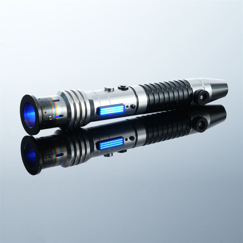 LED Screen Vanguard Lightsaber | Smart Dueling Saber with Built-In LED Animation Screen