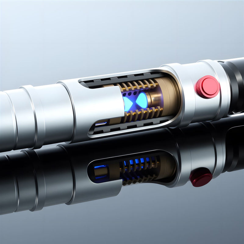 The Eclipse Reveal Lightsaber | Rotating Hidden Crystal Chamber Saber