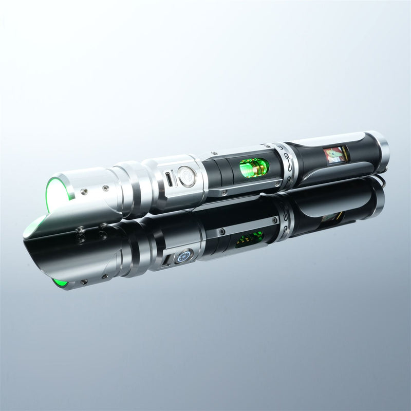 The Omni-Vision Crystal Lightsaber | Smart LED Screen & Crystal Chamber