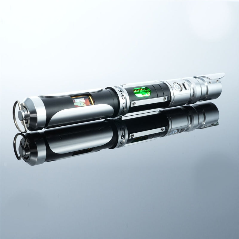 The Omni-Vision Crystal Lightsaber | Smart LED Screen & Crystal Chamber