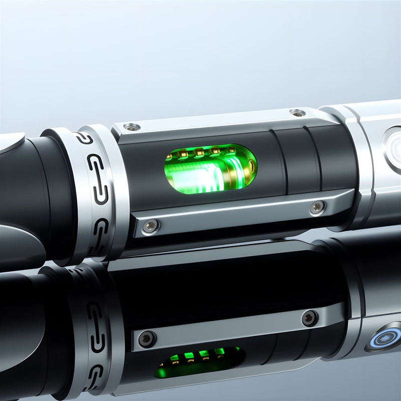 The Omni-Vision Crystal Lightsaber | Smart LED Screen & Crystal Chamber