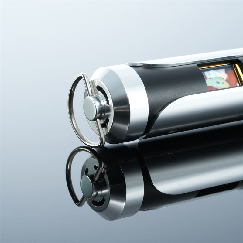 The Omni-Vision Crystal Lightsaber | Smart LED Screen & Crystal Chamber