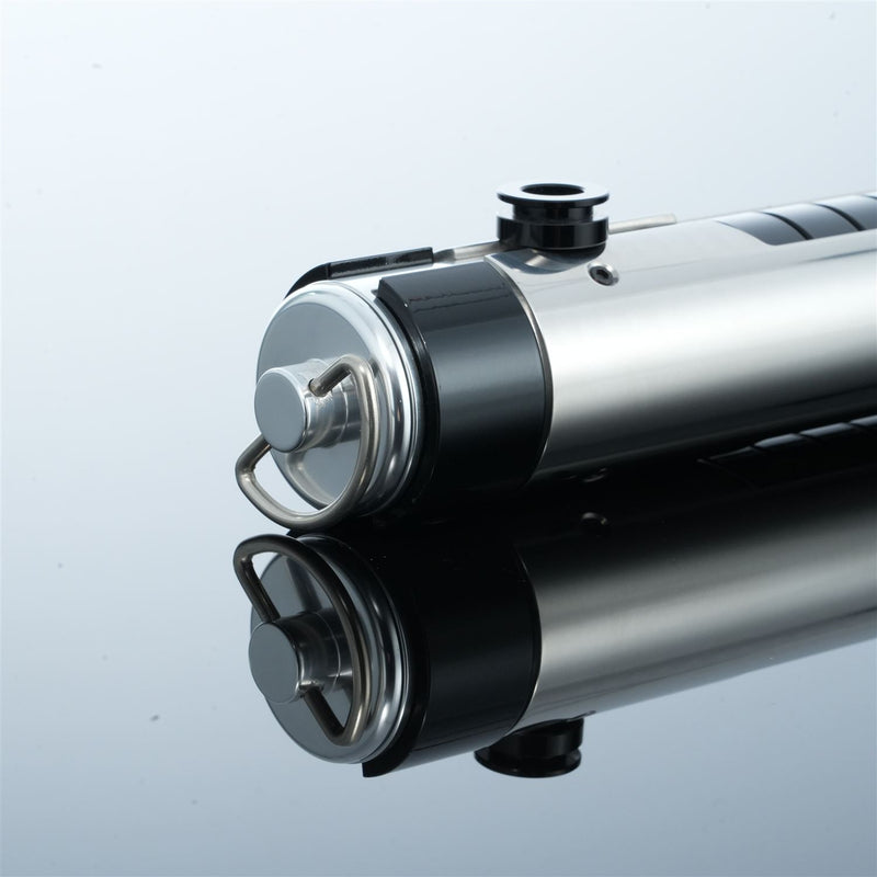 Sol Master Lightsaber | Elegant High-Era Gold & Silver Dueling Saber