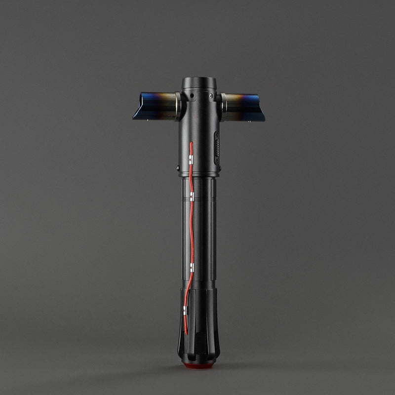 The Renegade Crossguard Lightsaber | Streamlined 3-Blade Dueling Saber