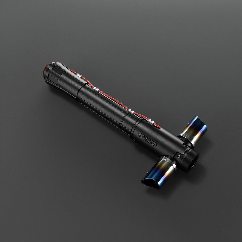 The Renegade Crossguard Lightsaber | Streamlined 3-Blade Dueling Saber