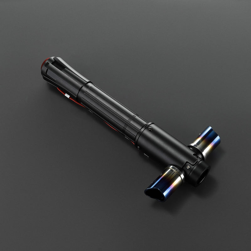 The Renegade Crossguard Lightsaber | Streamlined 3-Blade Dueling Saber