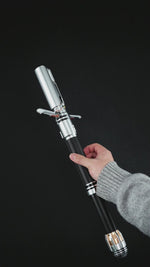 Frontier Crossguard Lightsaber Metal Hilt Neopixel Light Saber for Cosplay & Collection